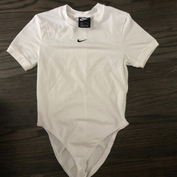 Nike Tops - White Nike Bodysuit